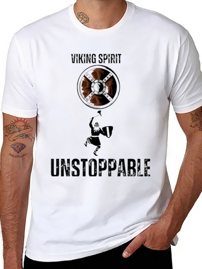 Viking Spirit Unstoppable Graphic T-Shirt