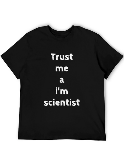 Trust Me Im a Scientist Black T-Shirt