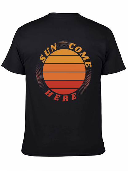 Sun Come Here Graphic Tee - Retro Summer Vibes