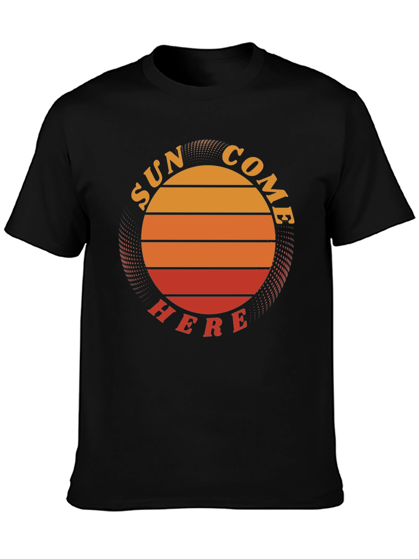 Sun Come Here Graphic Tee - Retro Summer Vibes