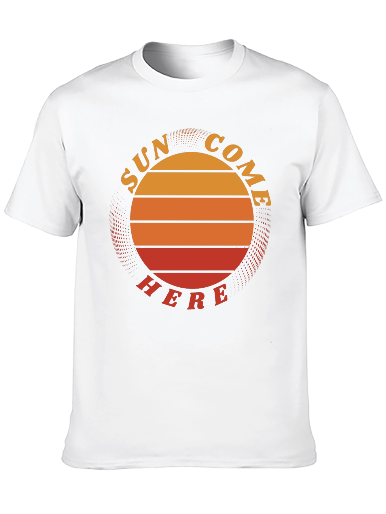 Sun Come Here Graphic Tee - Retro Summer Vibes