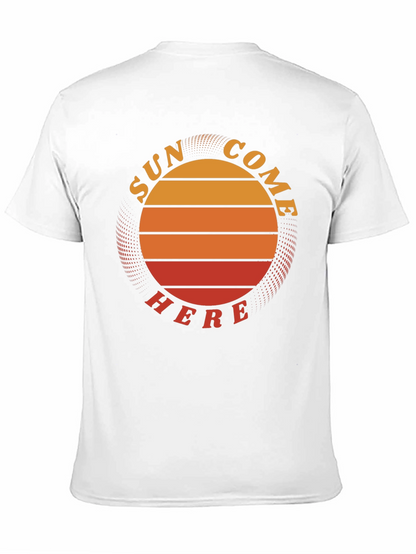 Sun Come Here Graphic Tee - Retro Summer Vibes