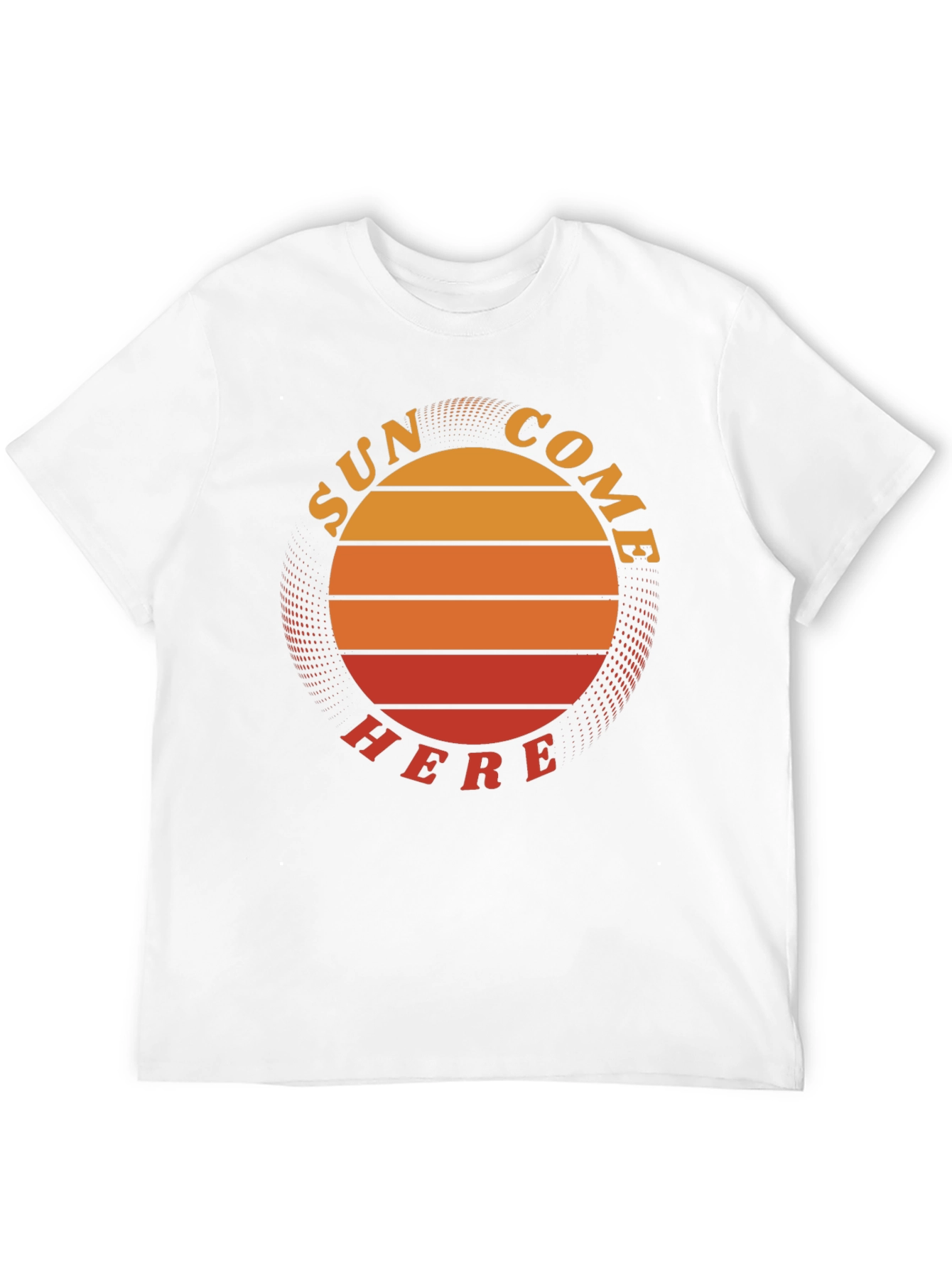 Sun Come Here Graphic Tee - Retro Summer Vibes