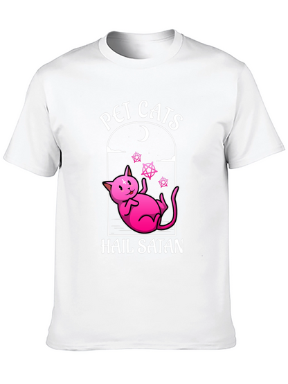 Pet Cats Hail Satan T-Shirt