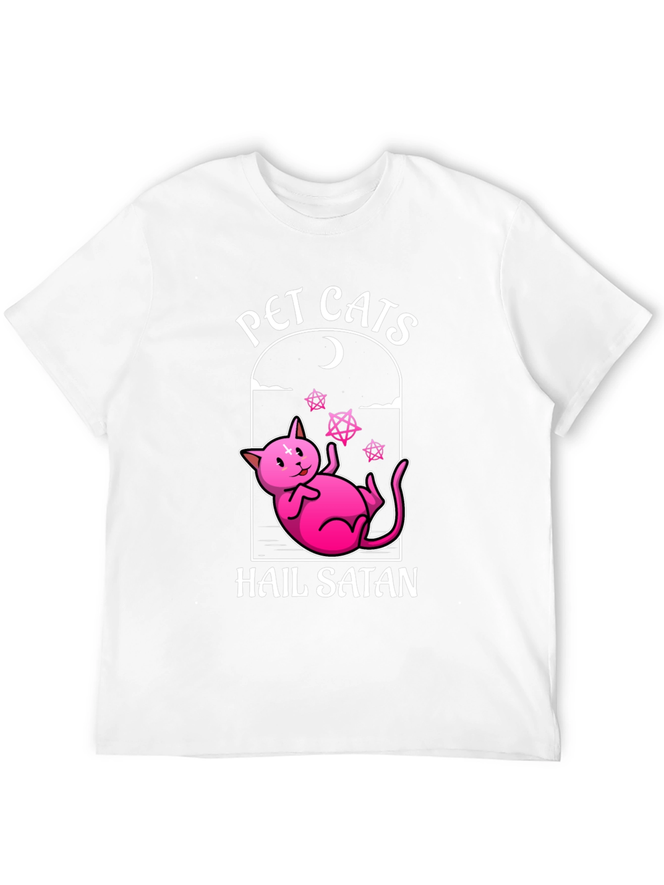 Pet Cats Hail Satan T-Shirt