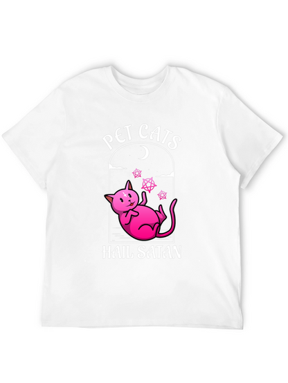 Pet Cats Hail Satan T-Shirt