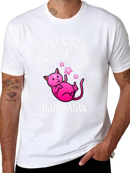 Pet Cats Hail Satan T-Shirt