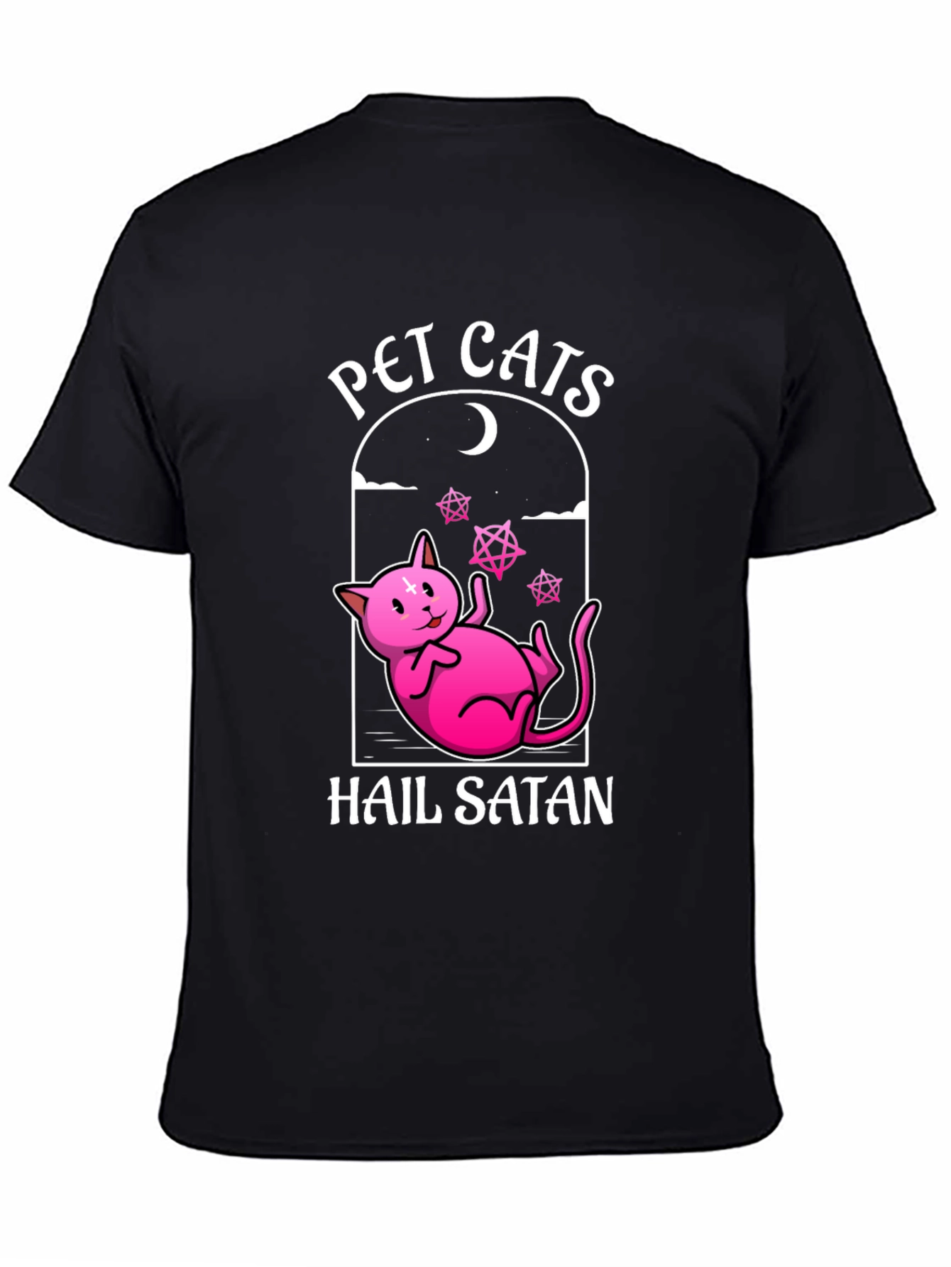Pet Cats Hail Satan T-Shirt