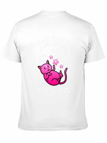 Pet Cats Hail Satan T-Shirt