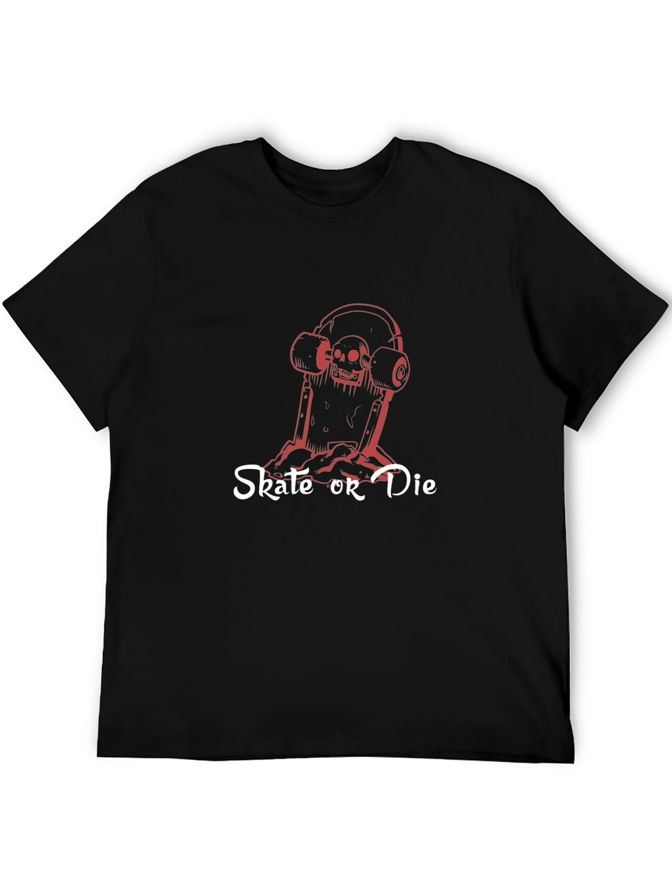 Skate or Die Graphic Tee - Black