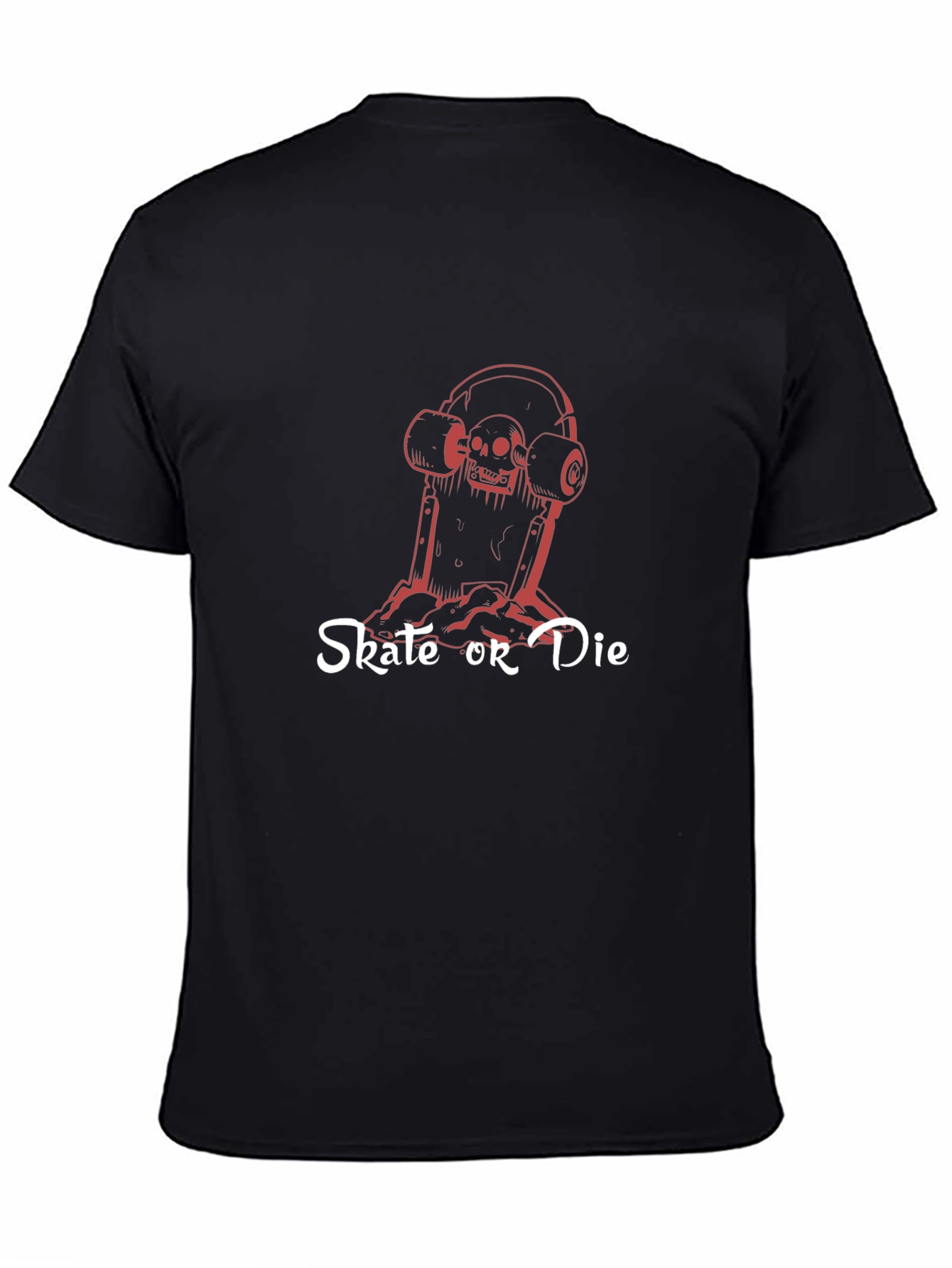 Skate or Die Graphic Tee - Black