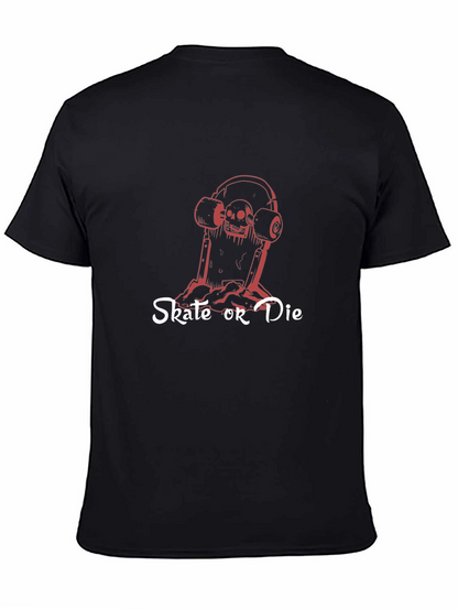 Skate or Die Graphic Tee - Black