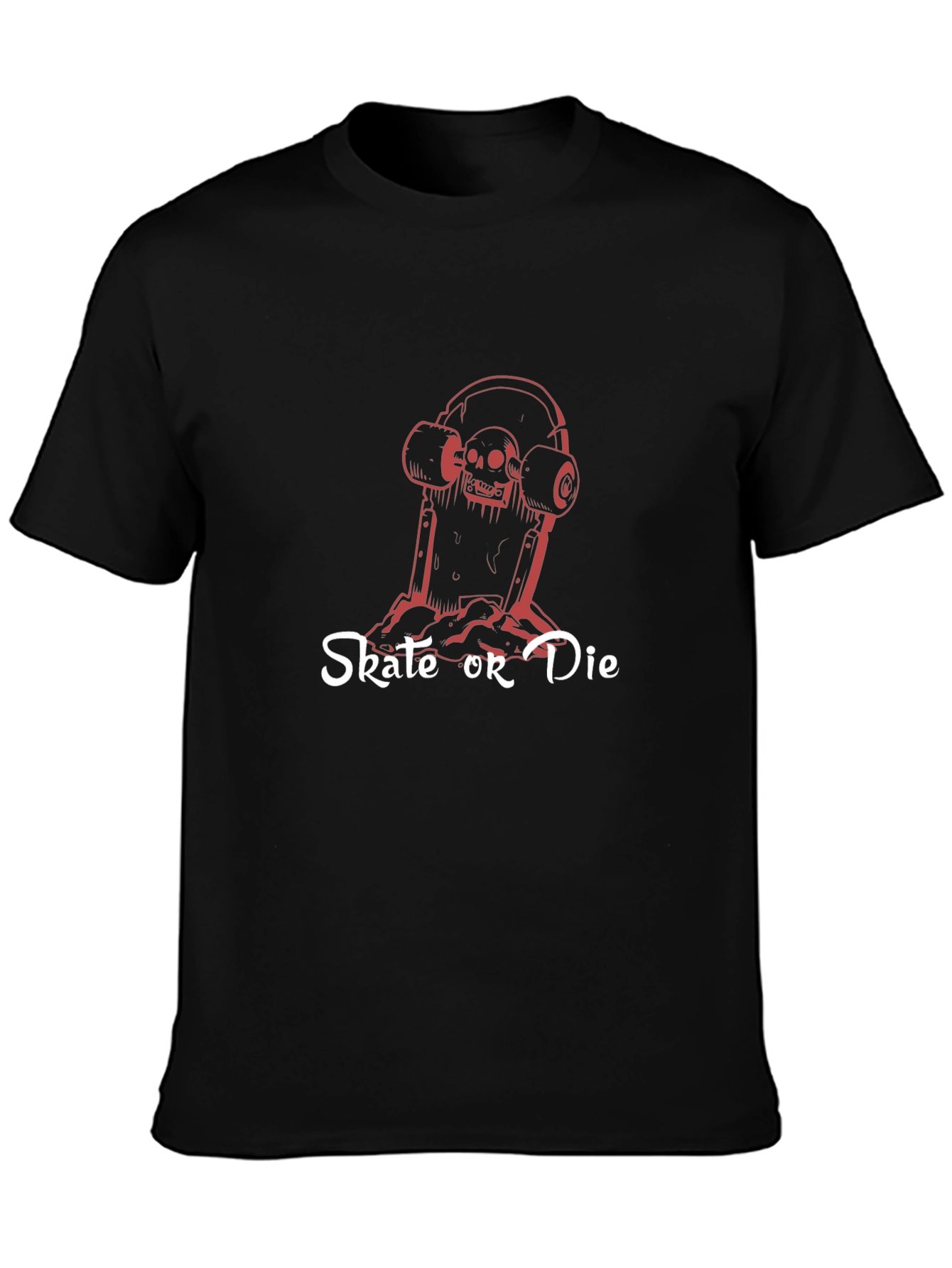 Skate or Die Graphic Tee - Black