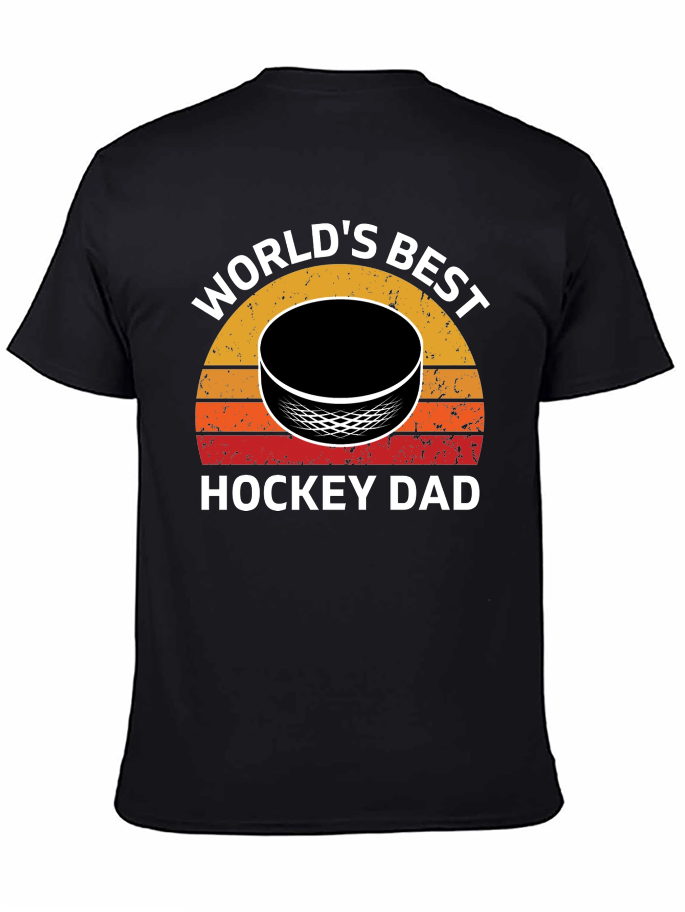 Worlds Best Hockey Dad T-Shirt