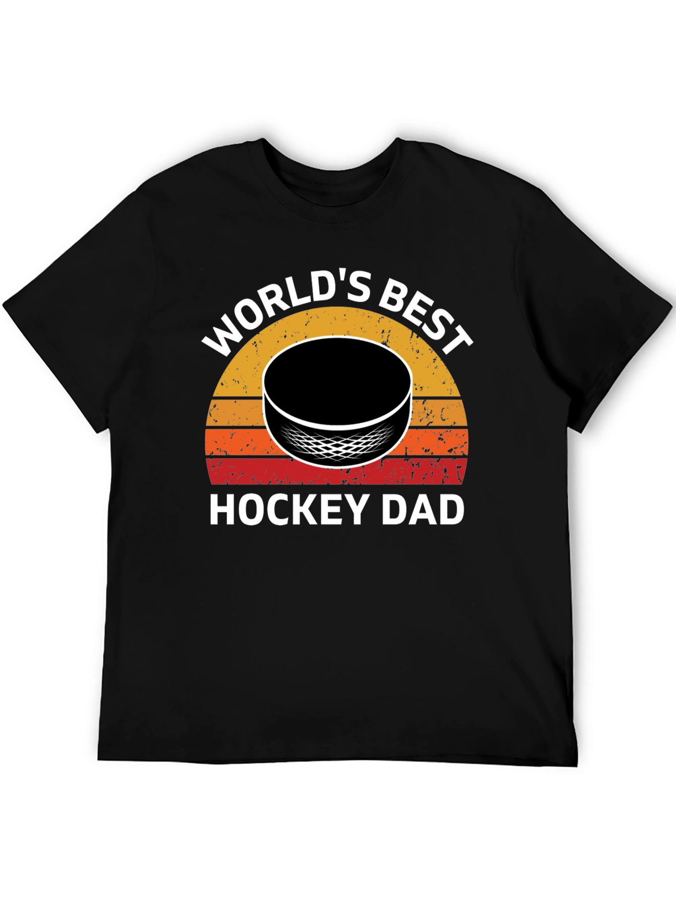 Worlds Best Hockey Dad T-Shirt