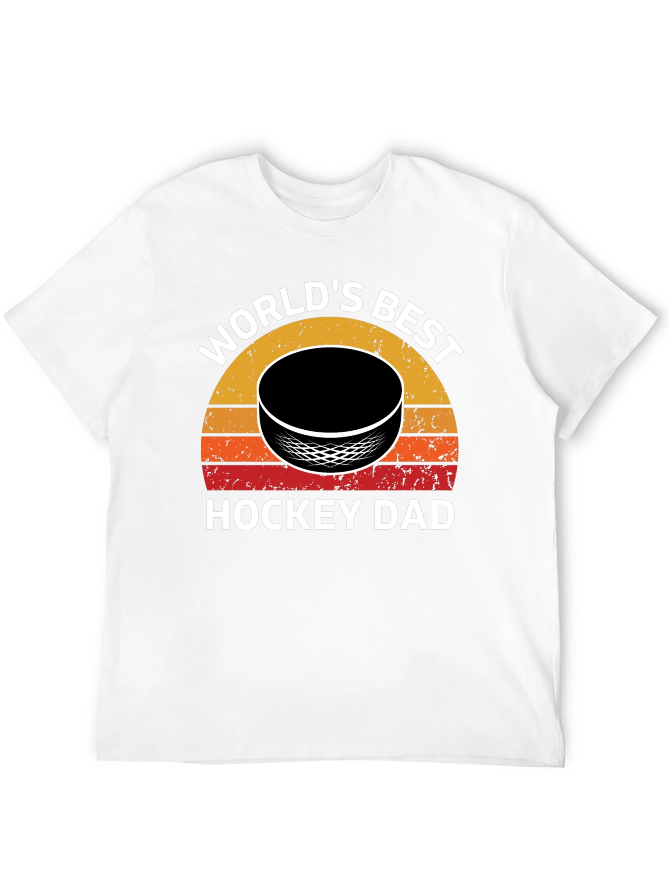Worlds Best Hockey Dad T-Shirt