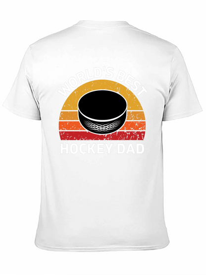 Worlds Best Hockey Dad T-Shirt