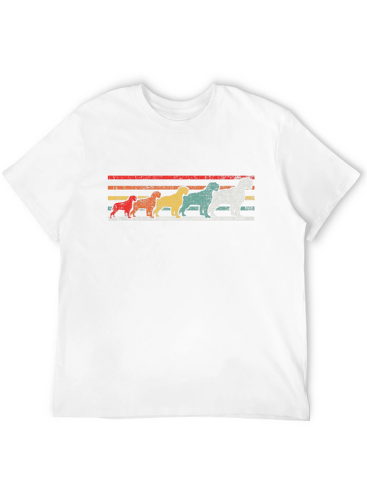 Retro Dog Breed Graphic T-Shirt