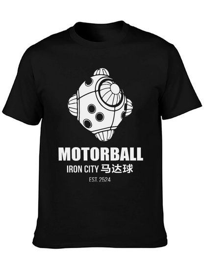 Motorball Iron City T-Shirt Black