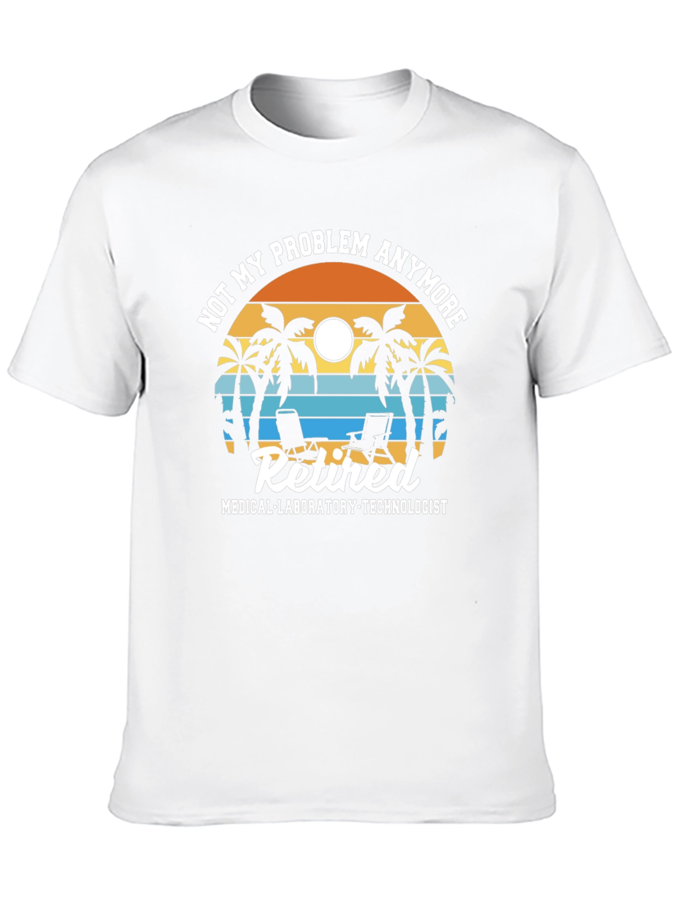Retired Medical Technologist Beach T-Shirt