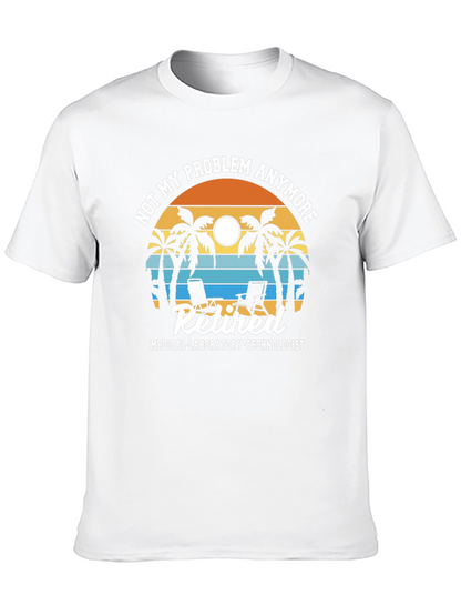 Retired Medical Technologist Beach T-Shirt