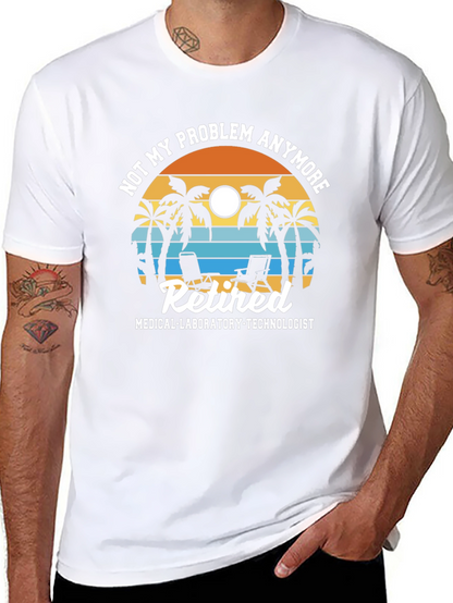 Retired Medical Technologist Beach T-Shirt