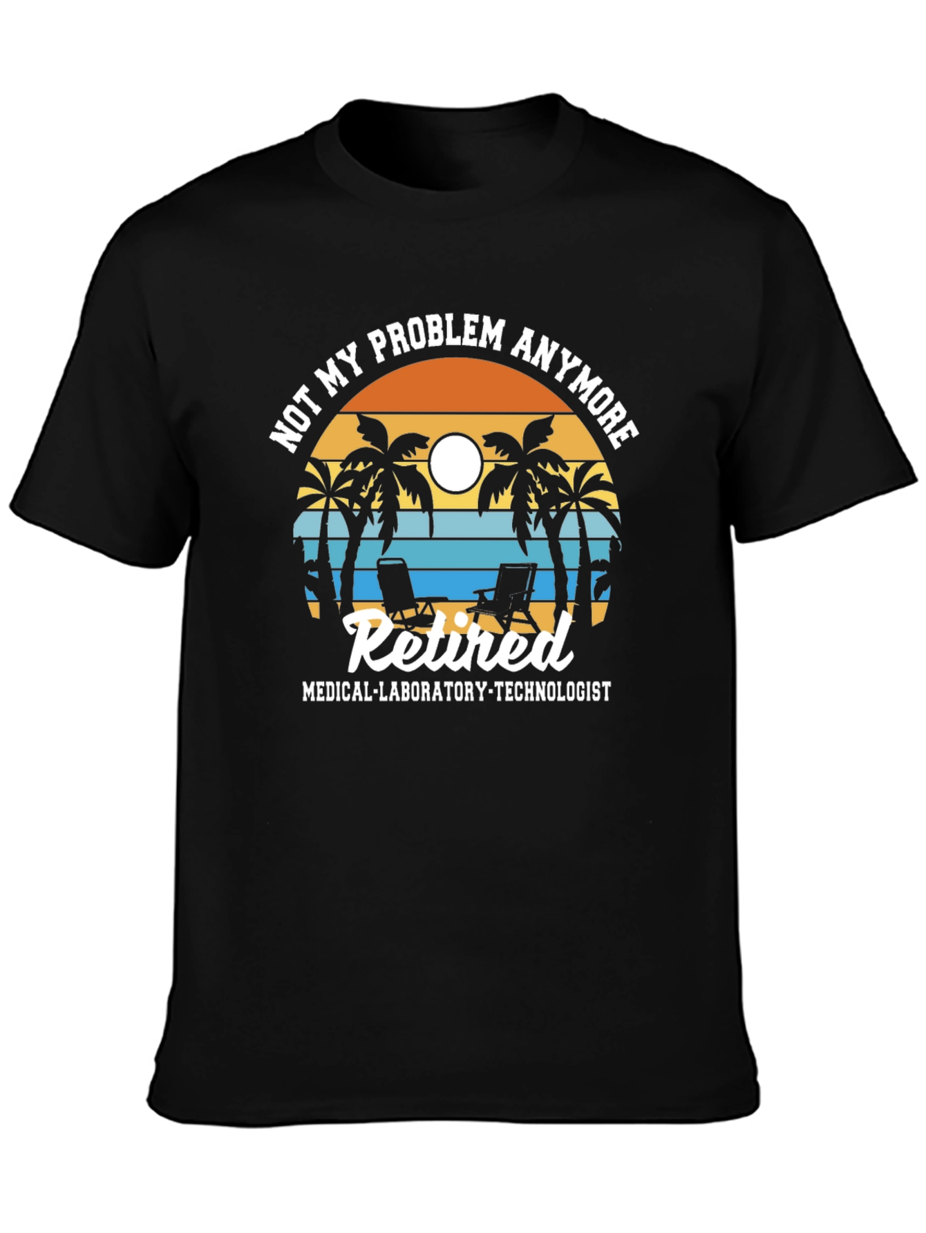 Retired Medical Technologist Beach T-Shirt