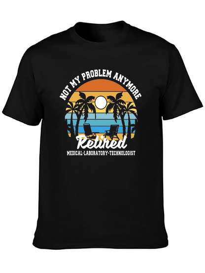 Retired Medical Technologist Beach T-Shirt