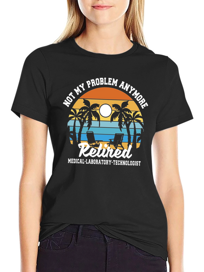 Retired Medical Technologist Beach T-Shirt