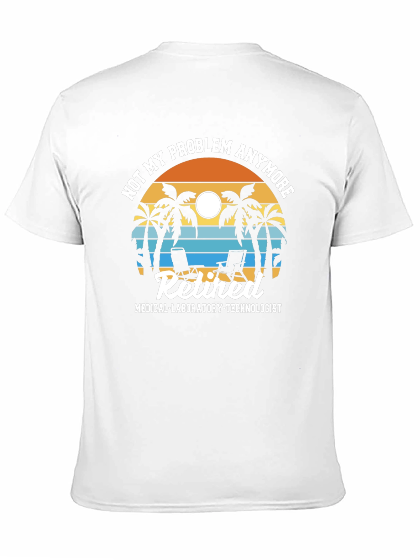 Retired Medical Technologist Beach T-Shirt