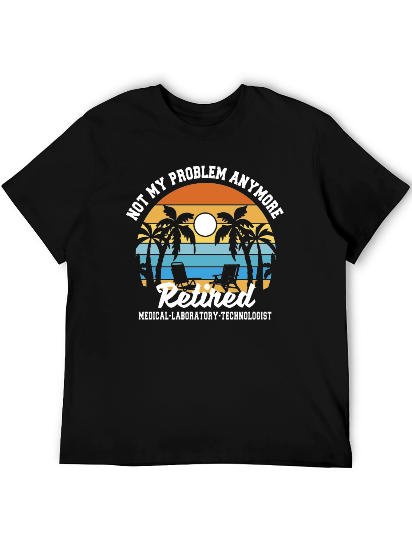 Retired Medical Technologist Beach T-Shirt