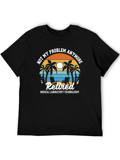 Retired Medical Technologist Beach T-Shirt