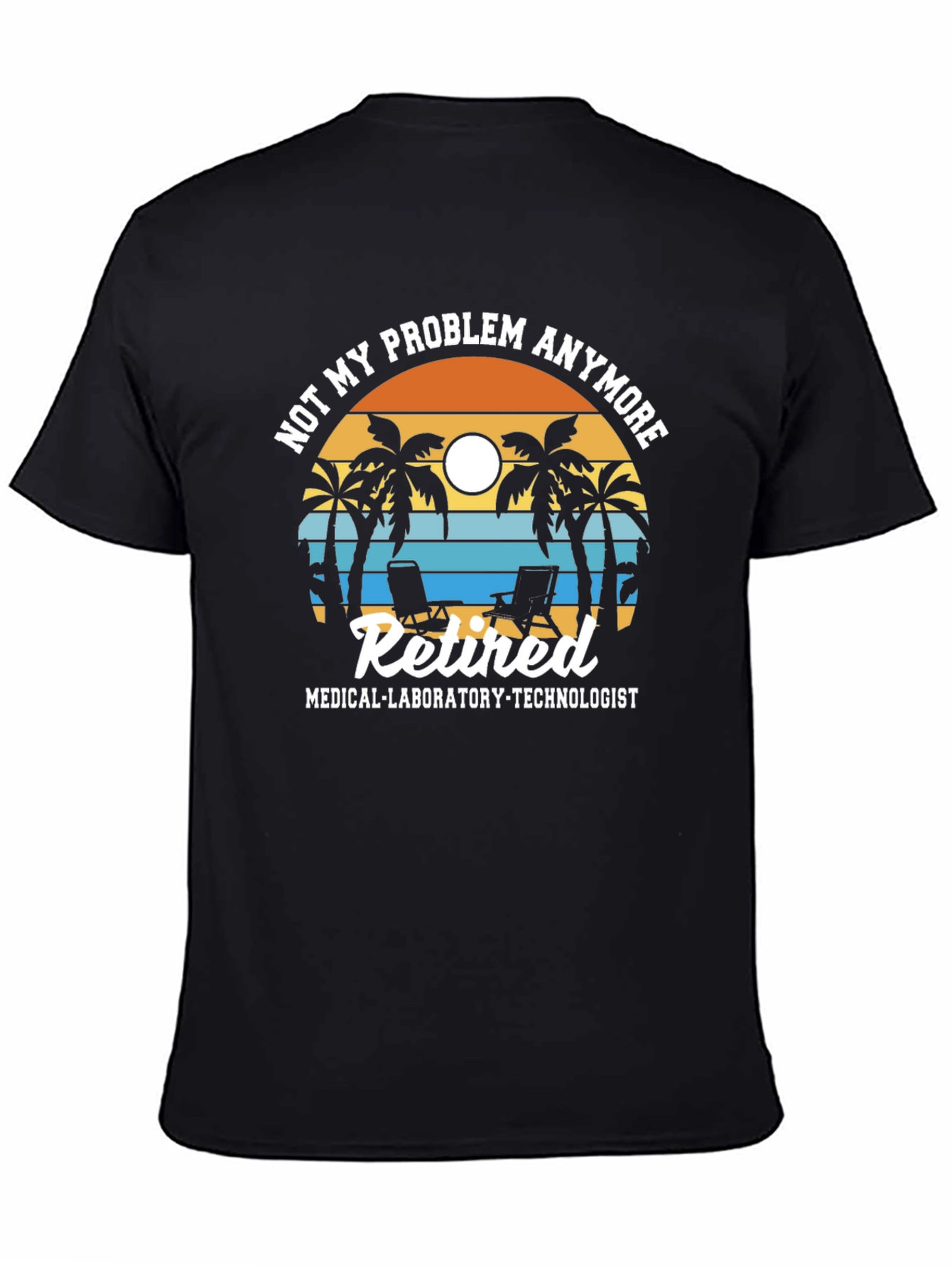 Retired Medical Technologist Beach T-Shirt