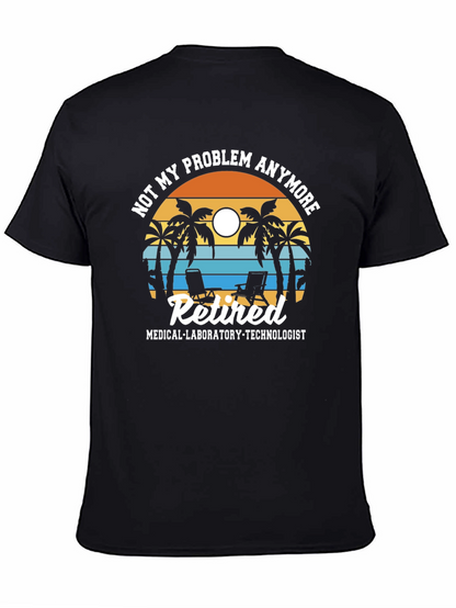 Retired Medical Technologist Beach T-Shirt