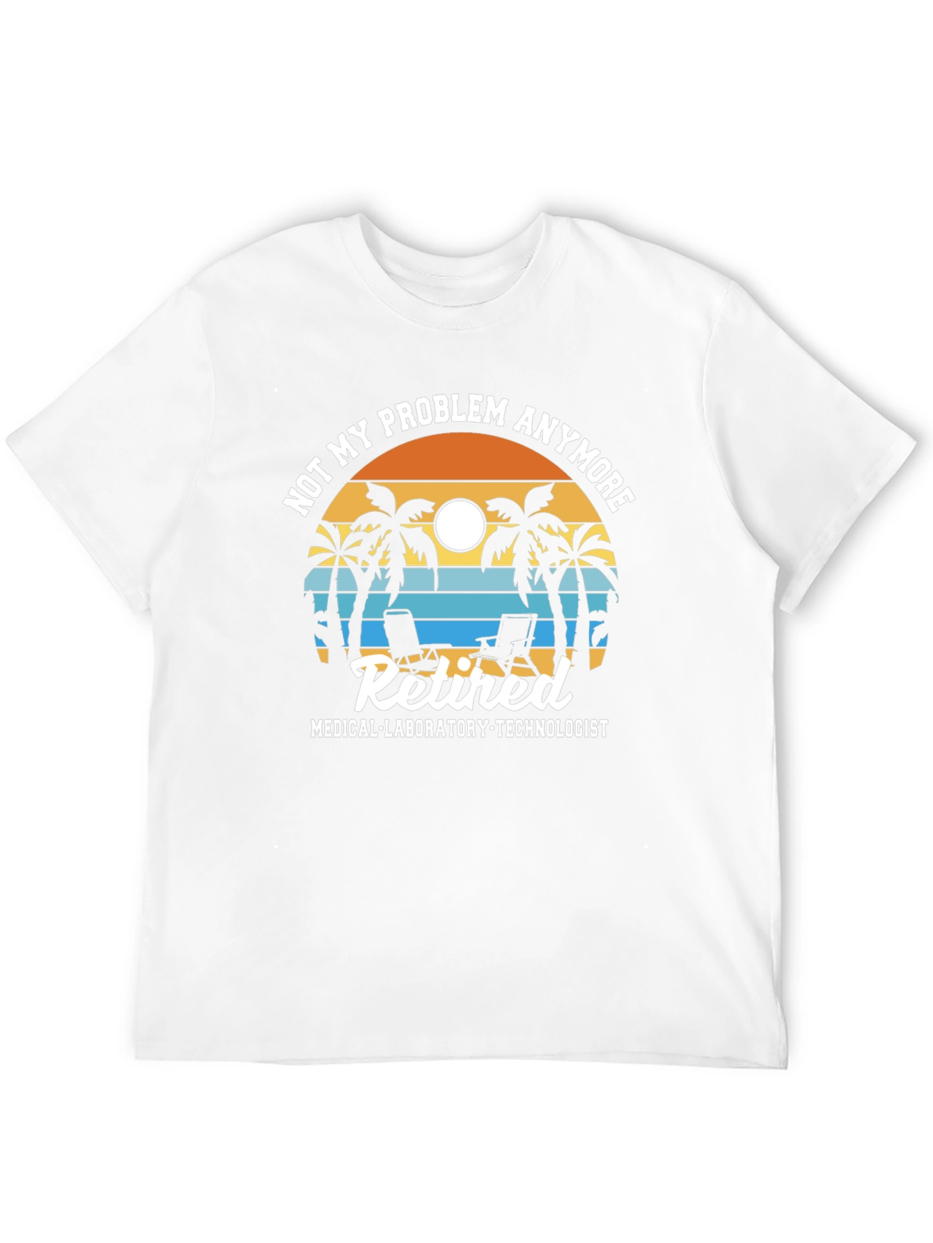 Retired Medical Technologist Beach T-Shirt