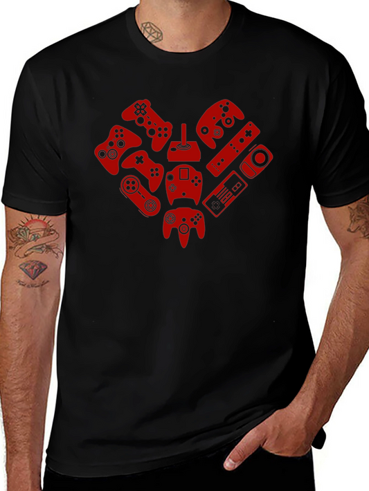 Gamer Heart T-Shirt - Controller Love