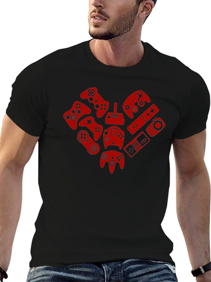 Gamer Heart T-Shirt - Controller Love
