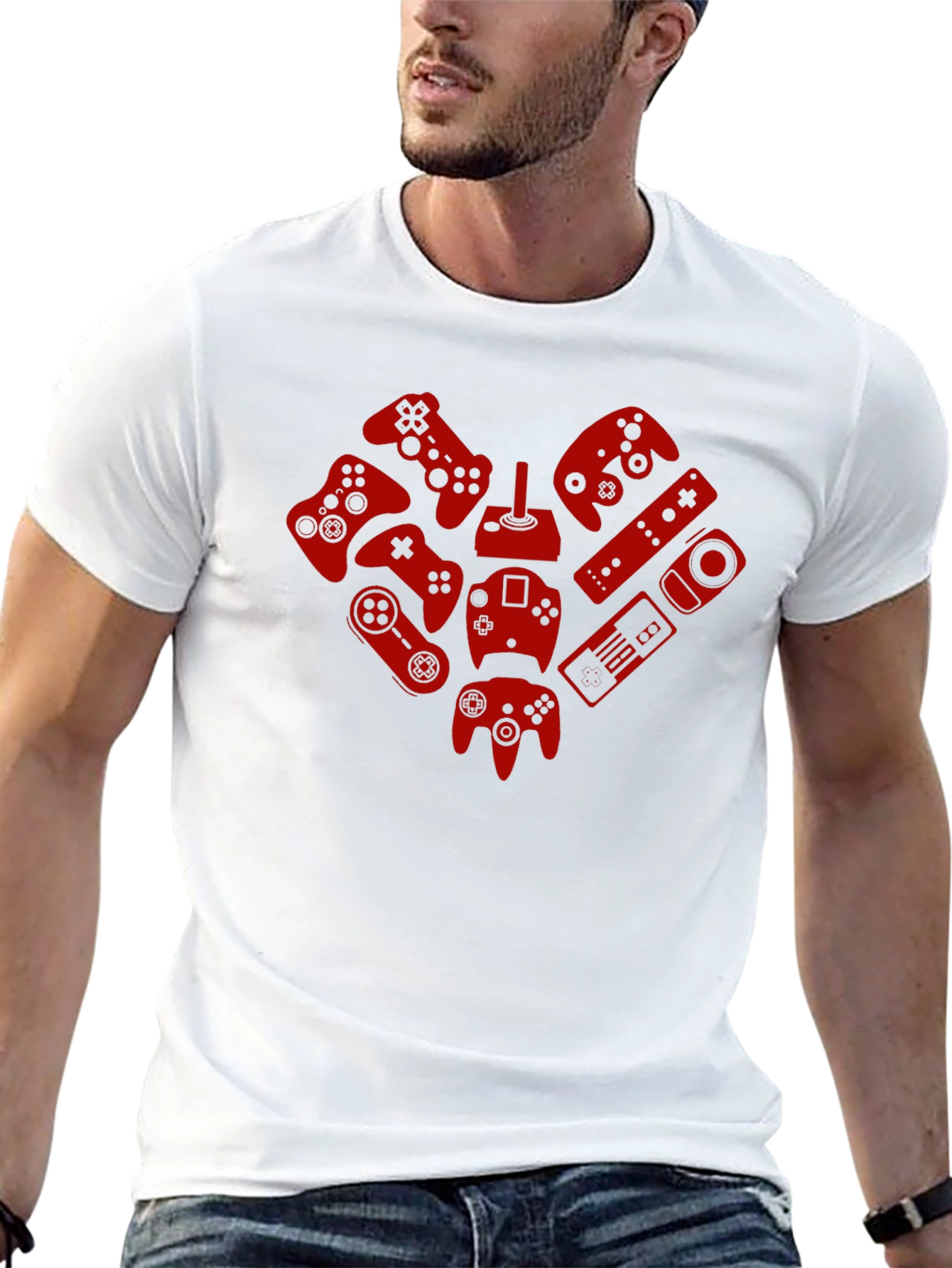 Gamer Heart T-Shirt - Controller Love