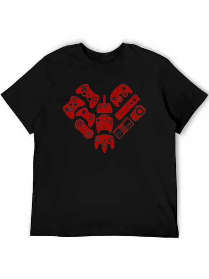 Gamer Heart T-Shirt - Controller Love