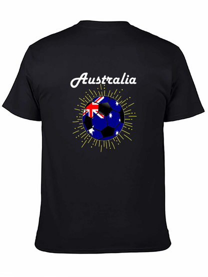 Australia Soccer Ball Graphic T-Shirt
