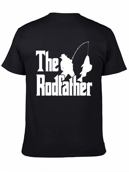 The Rodfather Fishing T-Shirt - Fisherman Humor Tee