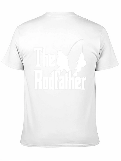 The Rodfather Fishing T-Shirt - Fisherman Humor Tee