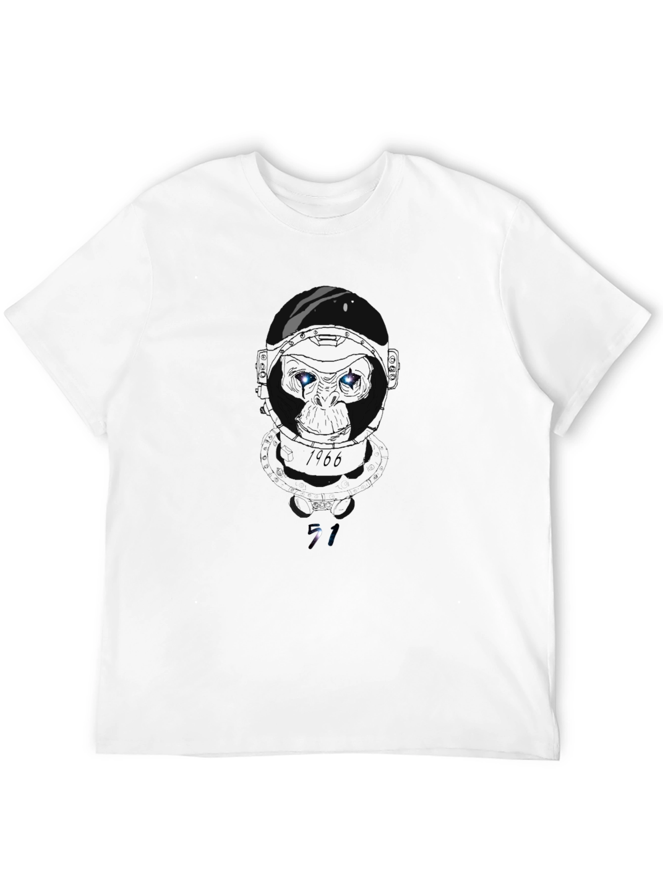 Astronaut Ape 1966 Graphic T-Shirt