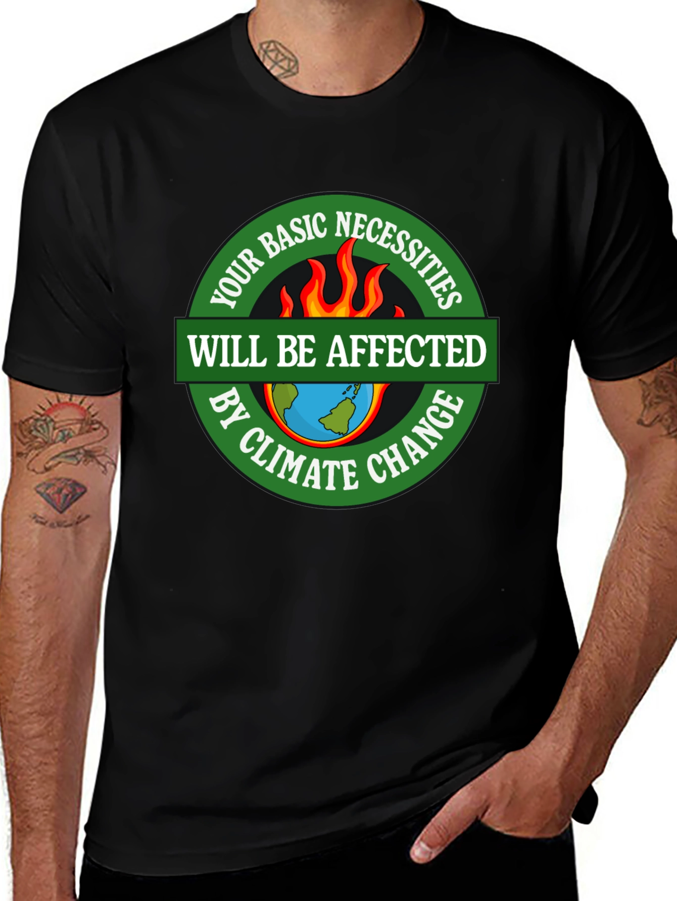 Climate Change Awareness Graphic Tee