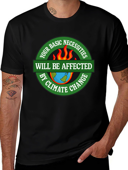 Climate Change Awareness Graphic Tee