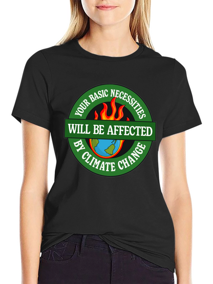 Climate Change Awareness Graphic Tee