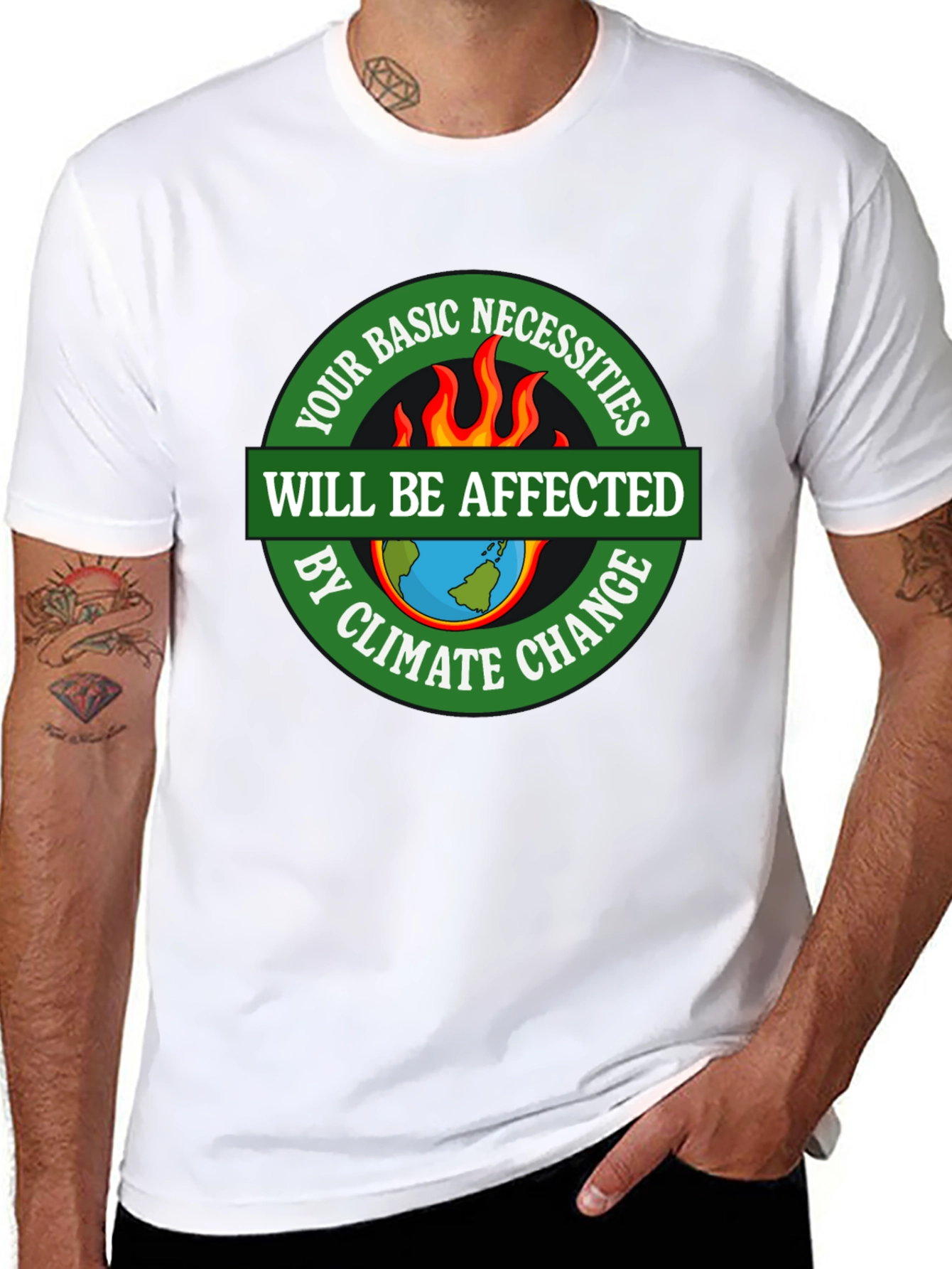 Climate Change Awareness Graphic Tee