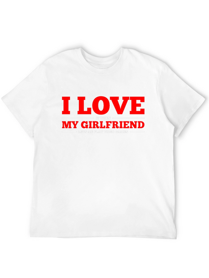 I Love My Girlfriend Gamer T-Shirt
