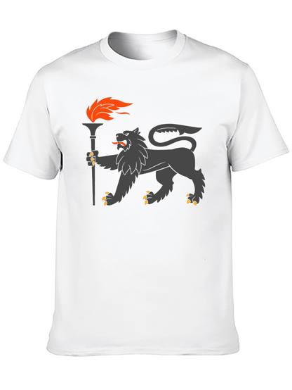 Lion Torchbearer Graphic Tee