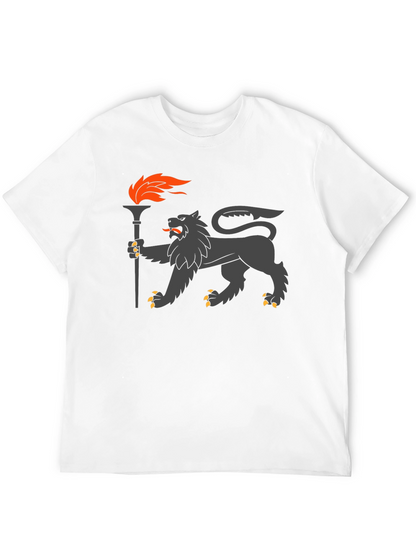 Lion Torchbearer Graphic Tee